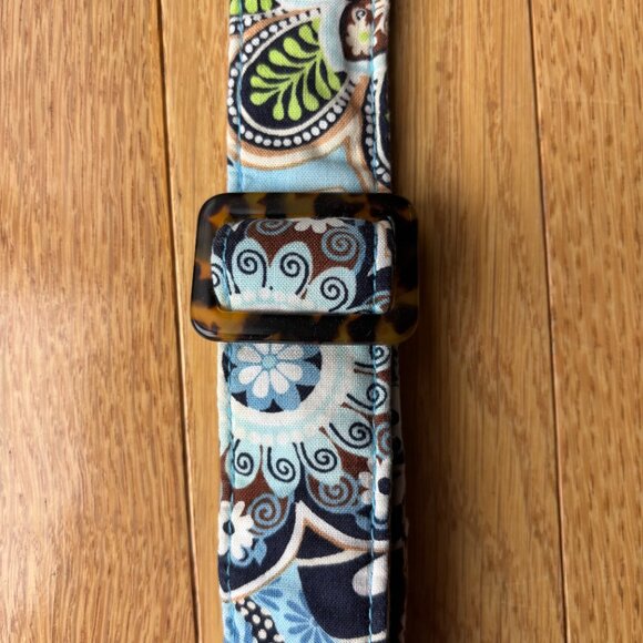 VERA BRADLEY 2009 Bali Blue Hipster Crossbody Quilted Purse Cotton RETIRED - Picture 3 of 7